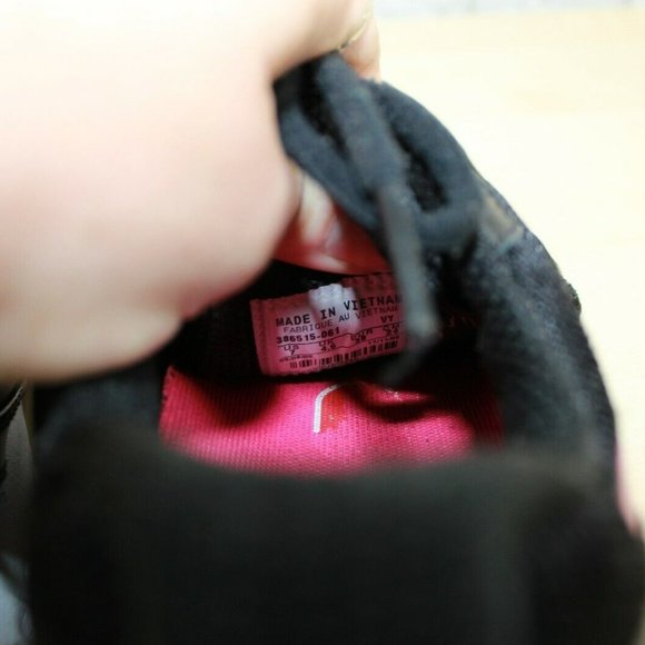 Nike Air Max Run Lite Plus+ Black Pink Mesh Running Sneaker Shoes US 7 - Picture 8 of 9